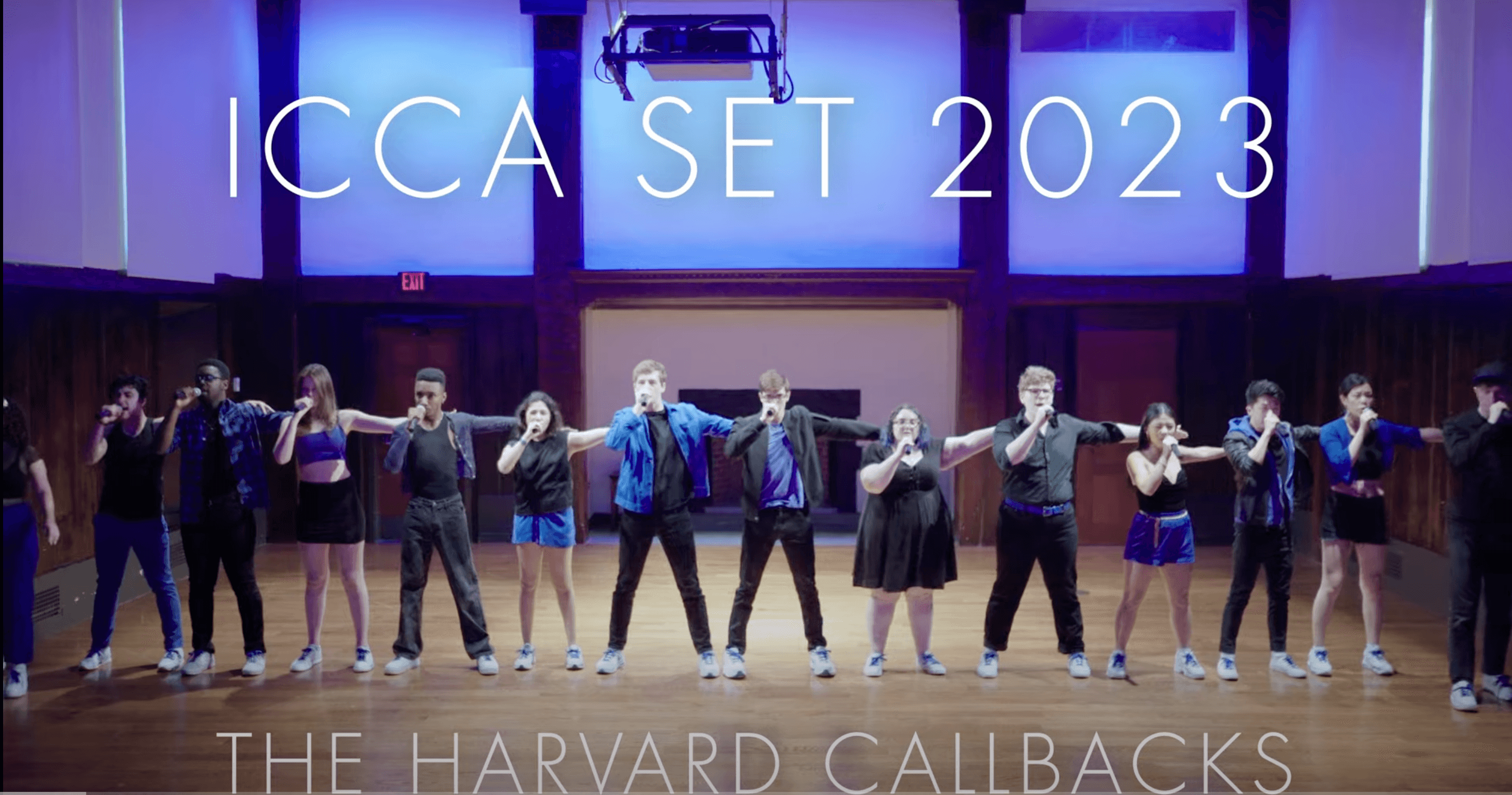 ICCAs acapella set